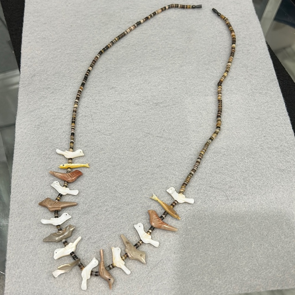 Heishi necklace